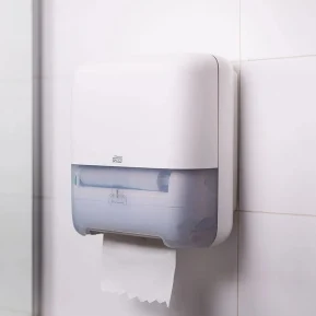 Dispenser de papel toalha Tork em parede